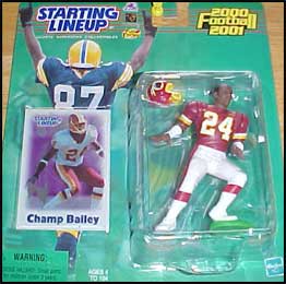 2000 Football Champ Bailey Starting Lineup Picture