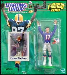 2000 Football Drew Bledsoe Starting Lineup Picture