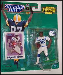 2000 Football Edgerrin James Starting Lineup Picture