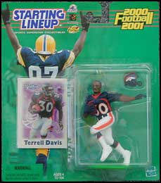 2000 Football Terrell Davis Starting Lineup Picture
