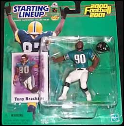 2000 Football Tony Brackens Starting Lineup Picture